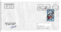 FSAT TAAF District De Kerguelen 04.03.1977 T. 0.30 Mt Ross (2). - Storia Postale