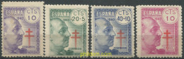 700365 HINGED ESPAÑA 1940 ANTITUBERCULOSIS - Nuevos