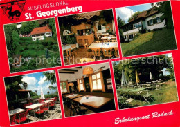 73641241 Bad Rodach Ausflugslokal St Georgenberg Gastraeume Terrasse Garten Bad  - Bad Rodach