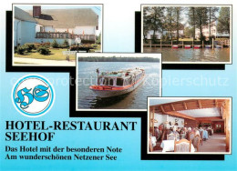 73641235 Netzen Hotel Restaurant Seehof Am Netzener See Fahrgastschiff Emster Ne - Lehnin