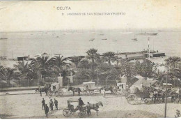 CEUTA - Jardines De San Sebastian Y Puerto - Ceuta