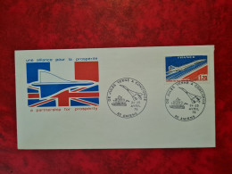 Lettre  1976 AMIENS JULES VERNE A CONCORDE - Other & Unclassified