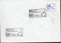 Postzegels > Europa > Polen > 1944-.... Republiek > 1981-90 > Brief Met 1 Postzegel (17117) - Cartas & Documentos
