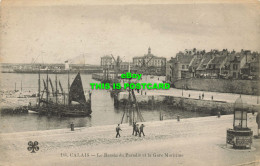 R587780 166. Calais. Le Bassin Du Paradis Et La Gare Maritime. M. T. Imprimeur. - Wereld