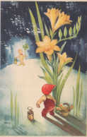 Neujahr Weihnachten KINDER Vintage Ansichtskarte Postkarte CPSMPF #PKD796.DE - New Year