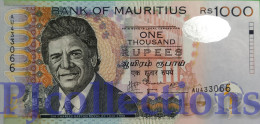 MAURITIUS 1000 RUPEES 2007 PICK 59d UNC - Mauricio