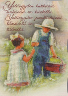 KINDER KINDER Szene S Landschafts Vintage Ansichtskarte Postkarte CPSM #PBU365.DE - Escenas & Paisajes