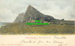 R587628 Gibraltar. Rock From N. E. No. 14. Artistic Post Card - Wereld