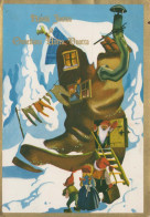 WEIHNACHTSMANN SANTA CLAUS Neujahr Weihnachten Vintage Ansichtskarte Postkarte CPSM #PAU614.DE - Santa Claus