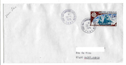 FSAT TAAF District De Kerguelen 20.01.1978 T. 1.90 La Curieuse (2). Probabl Transporte Par Jeanne D'Arc - Cartas & Documentos