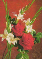 FLOWERS Vintage Ansichtskarte Postkarte CPSM #PAS045.DE - Flowers