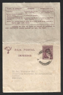 Manuel Belgrano. Argentine Politician. Imprisoned In The Peninsular War. Argentine May Revolution. Entire Postal Newspap - Interi Postali