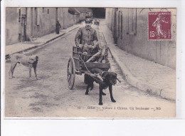 GIEN: Voiture à Chiens, Un Boulanger - Très Bon état - Gien