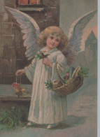 ENGEL WEIHNACHTSFERIEN Feiern & Feste Vintage Ansichtskarte Postkarte CPSM #PAH138.DE - Anges