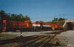 ZUG Schienenverkehr Eisenbahnen Vintage Ansichtskarte Postkarte CPSMF #PAA561.DE - Treinen