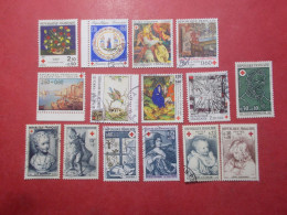 Lot 15 Timbres FRANCE Croix Rouge Différents Vrac Divers (B362) - Collections