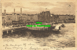 R587807 Hamburg. Jungfernstieg. Carl Jander. Berlin. C. 1902 - Mondo