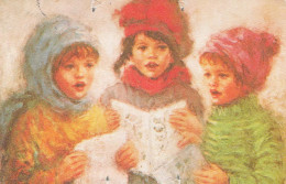 NIÑOS NIÑOS Escena S Paisajes Vintage Tarjeta Postal CPSMPF #PKG734.ES - Scènes & Paysages