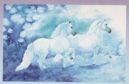 CABALLO Animales Vintage Tarjeta Postal CPA #PKE874.ES - Pferde