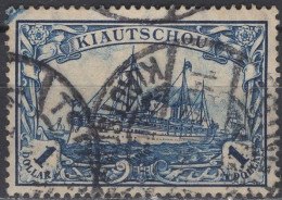 German Colonies / Kiauchau - Definitive - 1 $ - Mi 35 I A - 1906 - Kiautschou