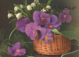 FLORES Vintage Tarjeta Postal CPSM #PBZ150.ES - Flowers