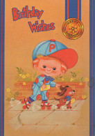 NIÑOS HUMOR Vintage Tarjeta Postal CPSM #PBV288.ES - Cartoline Umoristiche