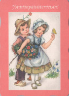NIÑOS NIÑOS Escena S Paisajes Vintage Tarjeta Postal CPSM #PBU175.ES - Scènes & Paysages