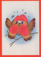 PÁJARO Animales Vintage Tarjeta Postal CPSM #PBR499.ES - Vögel