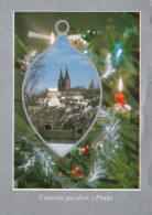 Feliz Año Navidad VELA Vintage Tarjeta Postal CPSM #PBA801.ES - New Year