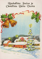 Feliz Año Navidad Vintage Tarjeta Postal CPSM #PAW687.ES - New Year