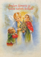 Feliz Año Navidad NIÑOS Vintage Tarjeta Postal CPSM #PAY003.ES - New Year