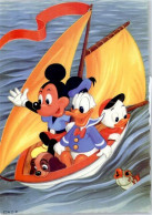51526506 - Micky Maus Donald Duck Trick Susi Fisch Segelboot - Disney