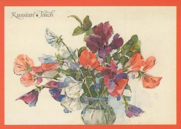 FLORES Vintage Tarjeta Postal CPSM #PAR321.ES - Blumen