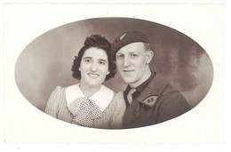 Photo Couple, Soldat Du 69e Régiment - Guerre, Militaire