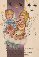 ÁNGEL NAVIDAD Vintage Tarjeta Postal CPSM #PAH643.ES - Engel