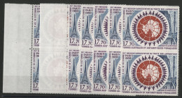 TAAF POSTE AERIENNE PA N° 109 (12 Ex.) 6 PAIRES Neuves ** (MNH) TB - Luchtpost