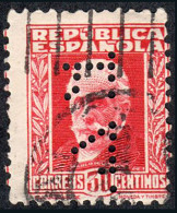 Madrid - Perforado - Edi O 669 - "P.Z." (Accesorios Eléctricos) - Used Stamps