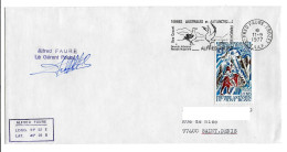 FSAT TAAF District De Crozet 11.09.1977 T. 0.30 Mont Ross. Signature Gerant - Storia Postale