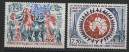 TAAF POSTE AERIENNE PA N° 108 + 109 Neufs ** (MNH) TB - Luftpost