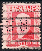 Madrid - Perforado - Edi O 669 - "R.G." (Richard Gans - Imprenta) - Usados