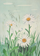 FLEURS Vintage Carte Postale CPSM #PAR683.FR - Flowers