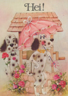CHIEN Animaux Vintage Carte Postale CPSM #PAN760.FR - Hunde