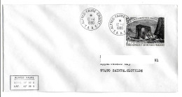 FSAT TAAF District De Crozet 12.04.1980 T. 2.70 Arche De Kerguelen - Covers & Documents