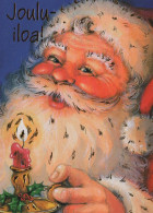 PÈRE NOËL NOËL Fêtes Voeux Vintage Carte Postale CPSM #PAJ878.FR - Santa Claus