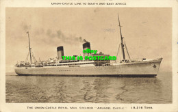 R587690 Union Castle Line To South And East Africa. Union Castle Royal Mail Stea - Welt