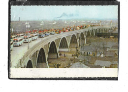 Asie-Chine-NANKIN- ( Jiangsu)-Une Vue Animée Du " TEST " Du GRAND PONT " Sur Le YANTSE -(2) - China