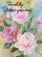 FLOWERS Vintage Postcard CPSM #PBZ811.GB - Fleurs