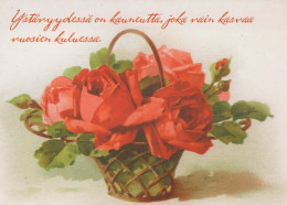 FLOWERS Vintage Postcard CPSM #PBZ149.GB - Blumen