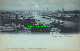 R587865 Totalansicht. Gruss Aus Bremen. Louis Koch. Knackstedt And Nather - Welt