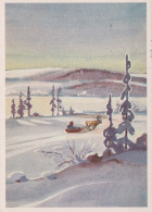 Happy New Year Christmas Vintage Postcard CPSM #PAW938.GB - New Year